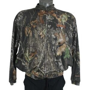 Scent Lok Mossy Oak Breakup Camouflage Hunting Jacket Mens L realtree camo